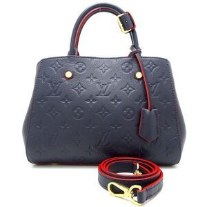 Louis Vuitton Emplant Montaigne BB Marine Rouge 2WAY Bag